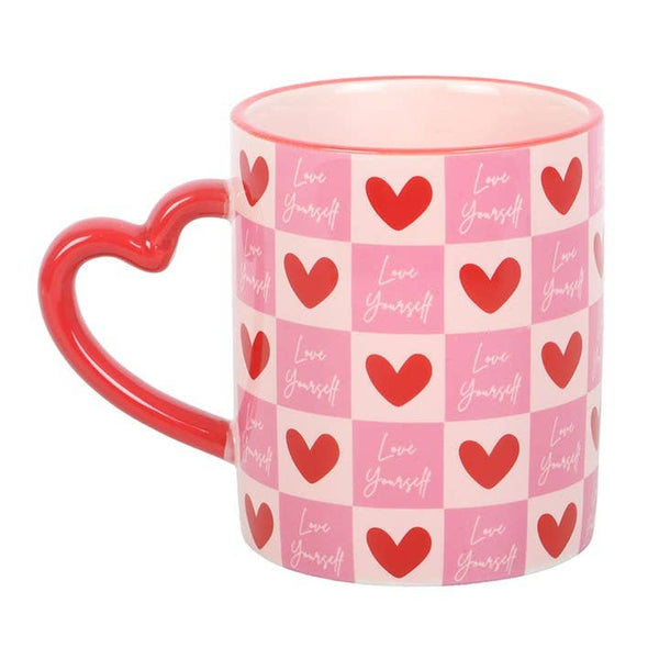 Heart Mug "Love Yourself"