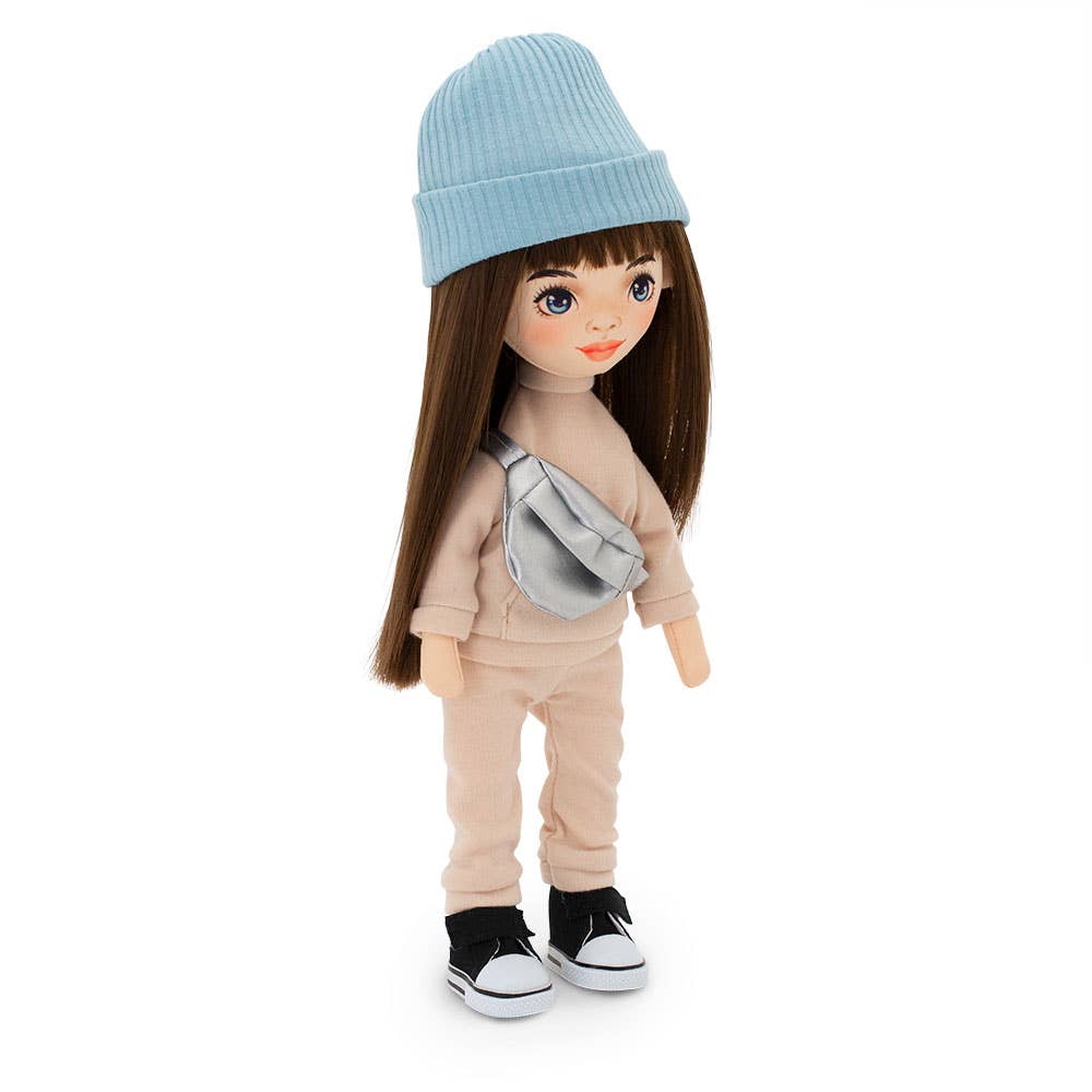 Sophie doll with beige outfit - 32 cm