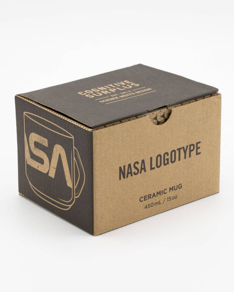 Mug NASA Logo Worm – 443 ml