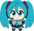 Porte-clés peluche Hatsune Miku