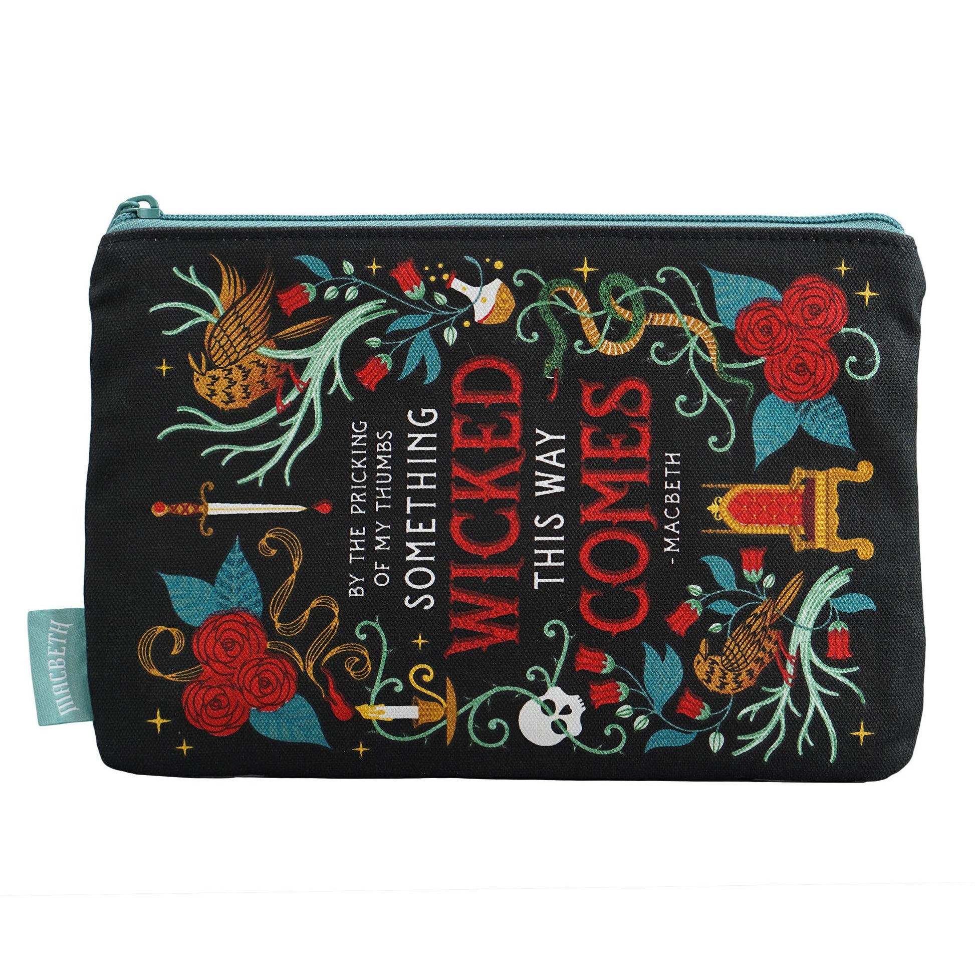 Borsa da viaggio in cotone (16 cm x 24 cm) - Macbeth (Shakespeare)