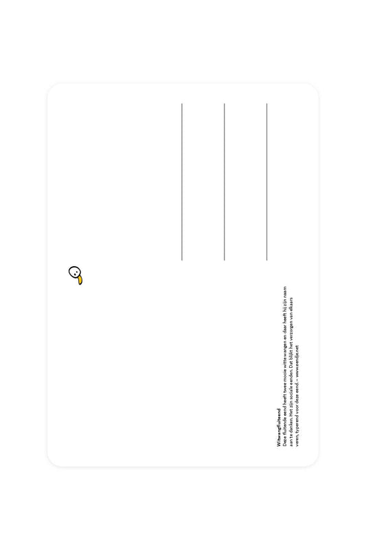 Carte postale Dendrocygne veuf