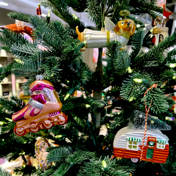 Christmas Caravan Hanging Decoration