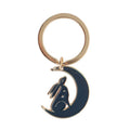 Mystical Midnight Hare Keychain