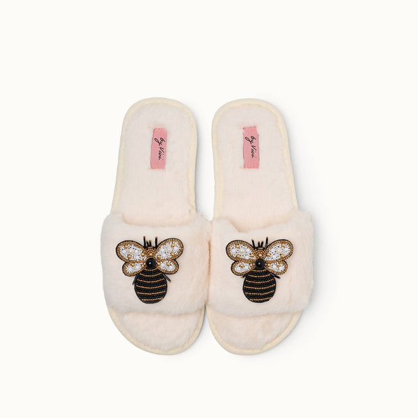 Pair of slippers pins - Bee