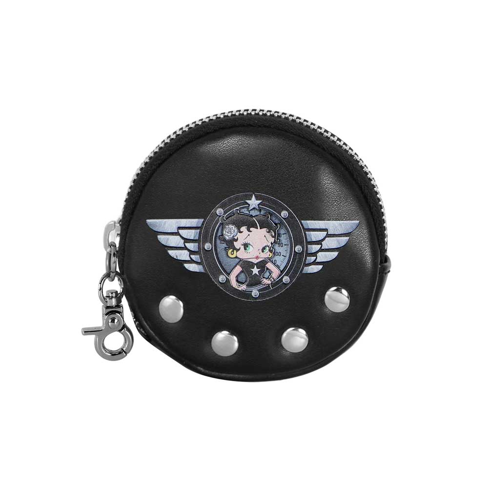 Porte-Monnaie Cookie Betty Boop « Motor Love »