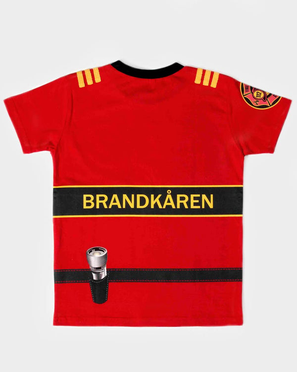 Organic cotton Fire-Fighter T-shirt 98-104 cm