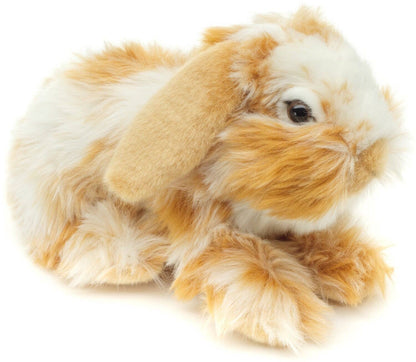 Lapin tête de lion, couché (doré) - 23 cm - douillet/en peluche Uni Toys