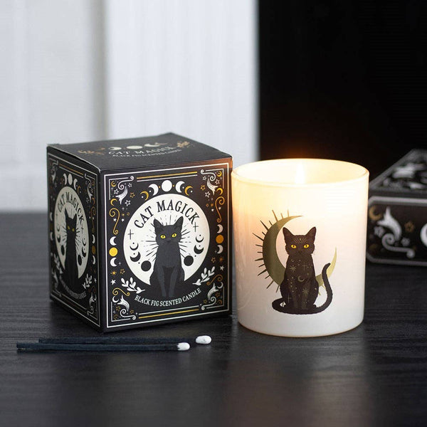 Black Cat Magic — Black Fig Candle