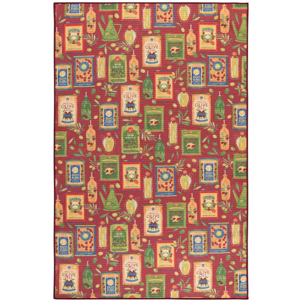 Now Designs recycled microfiber dish towel with olive oil