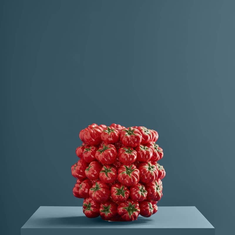Red Tomato Vase