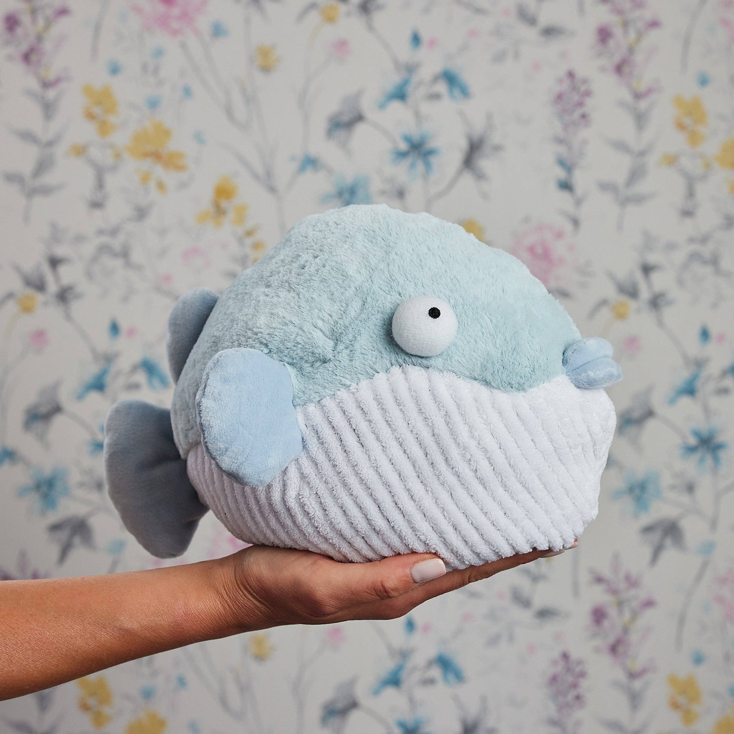 Warmies Plush Hot Water Bottle Bubble Fish