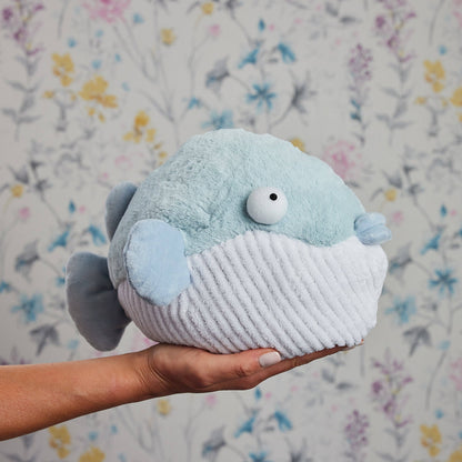 Warmies Plush Hot Water Bottle Bubble Fish