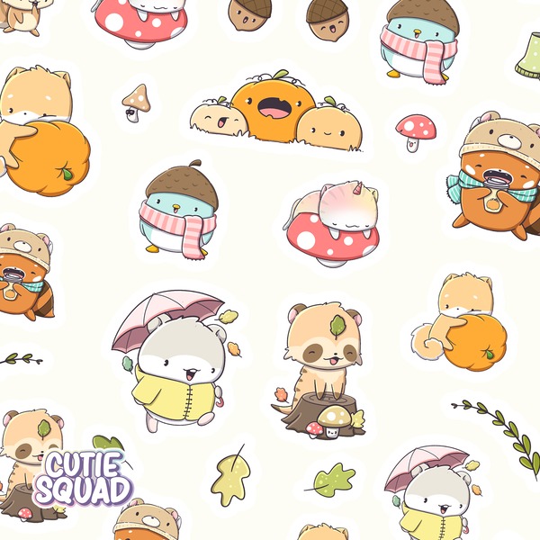 Cozy Forest Sticker Sheets