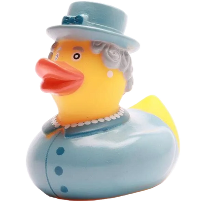 Queen Elizabeth II Duck - Blue