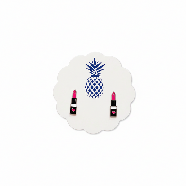 Lipstick Earrings