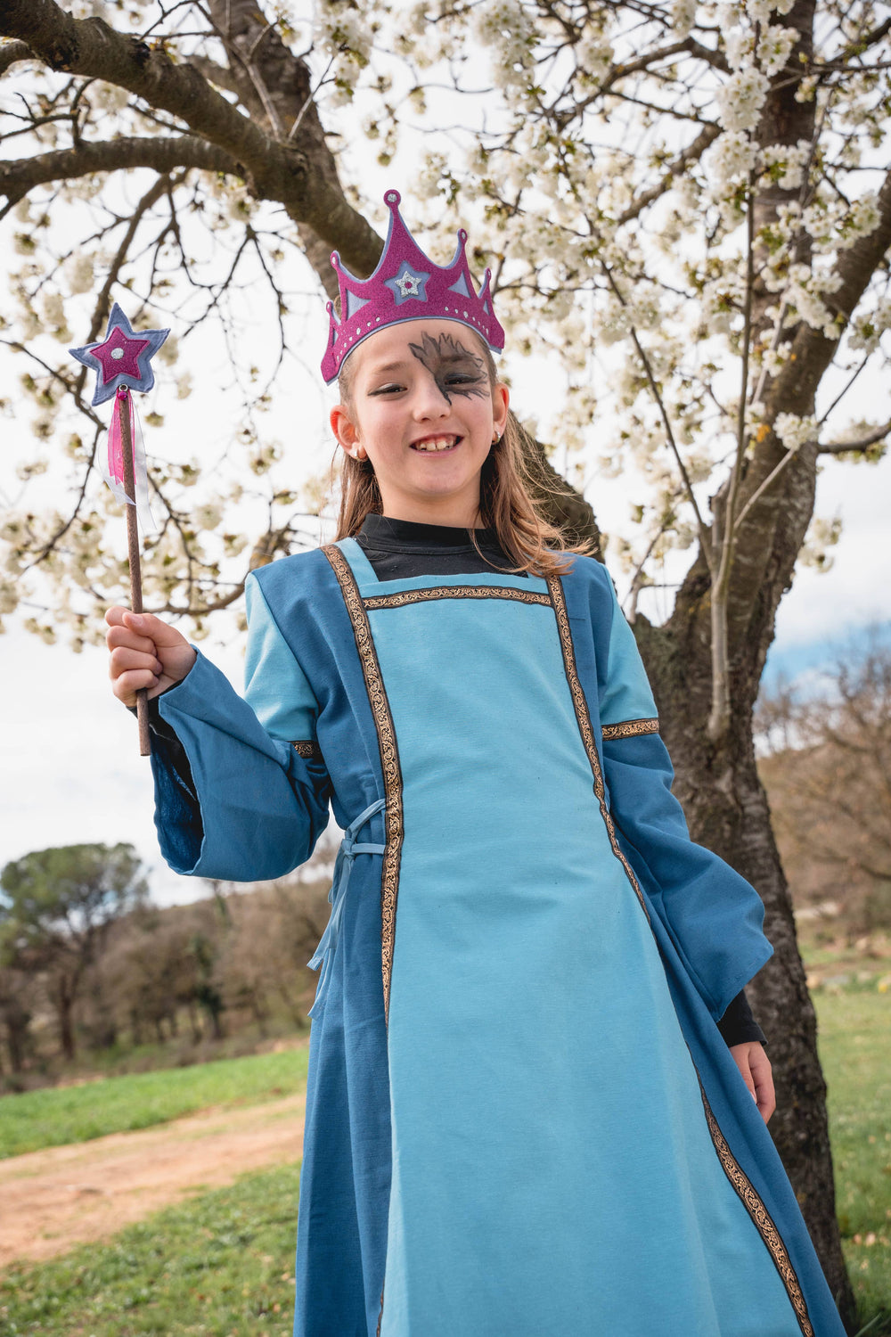 Costume Milady Bleu