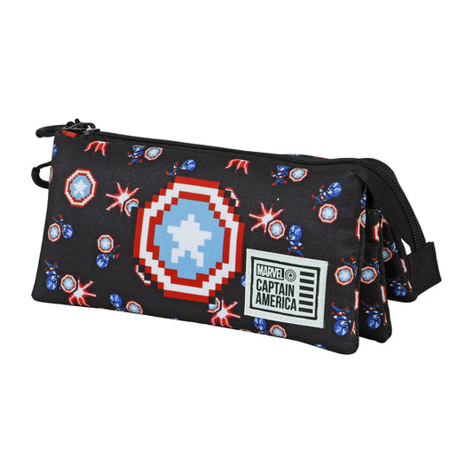 Captain America Captain Pixel-Triple ECO Pencil Case