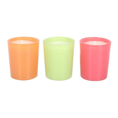Trio de bougies parfumées Parfums du monde