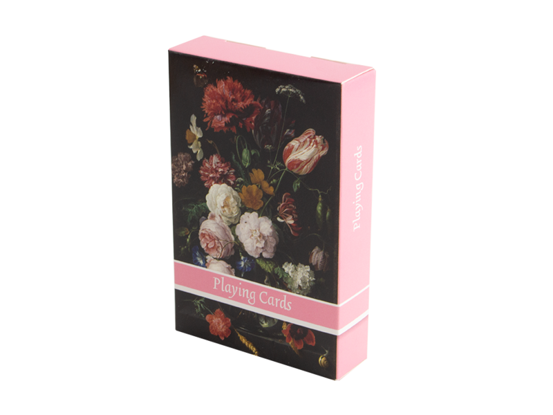 Jeu de cartes De Heem, vase avec fleurs