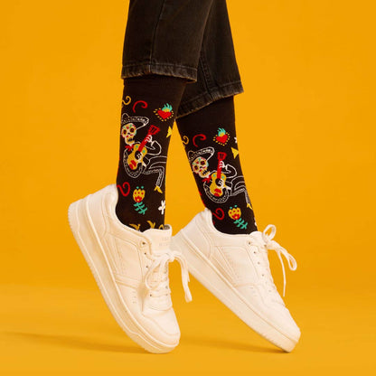 Mariachi Day of the Dead Socks