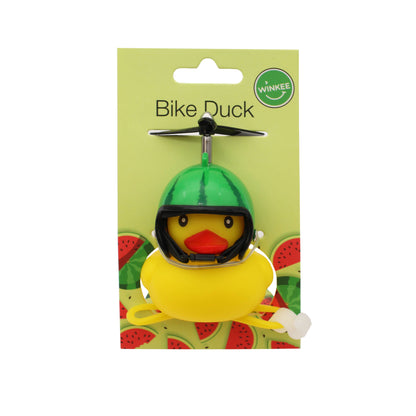 Canard pour guidon de vélo avec Casque Pastèque