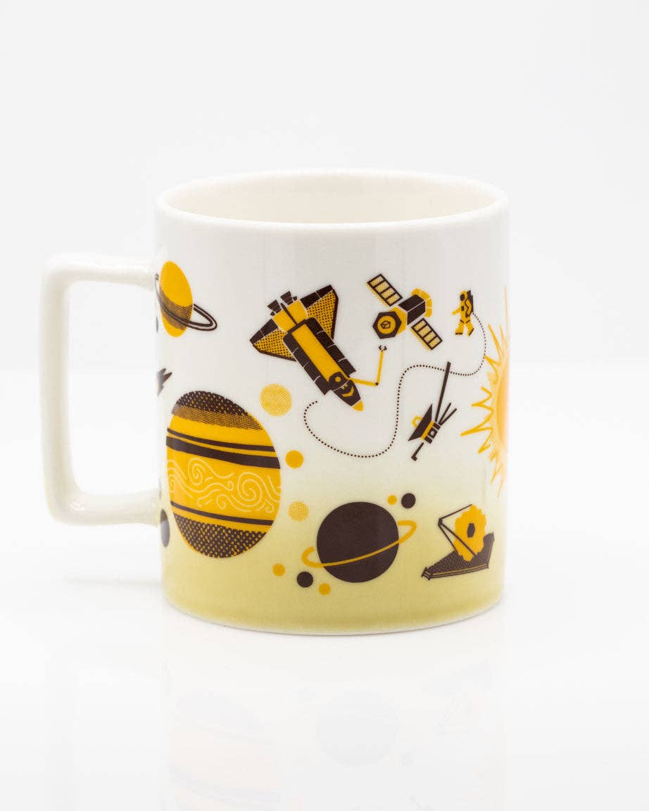 Tazza spaziale retrò (350 ml)