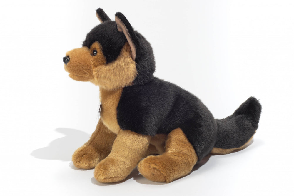 Peluche Cucciolo Pastore Tedesco Seduto