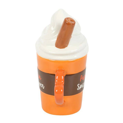 Autumn Spiced Pumpkin Mug with Lid