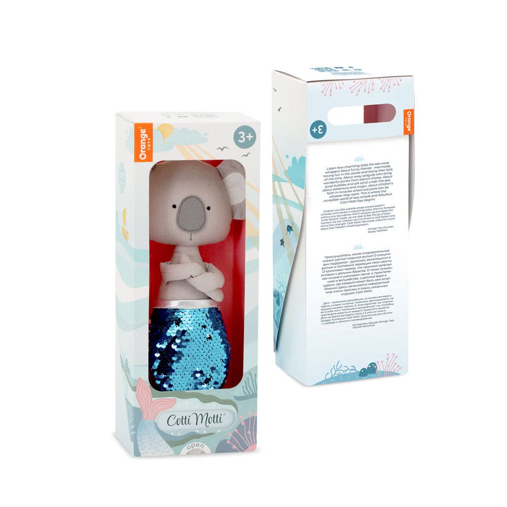 Plush Freddy the Koala Mermaid