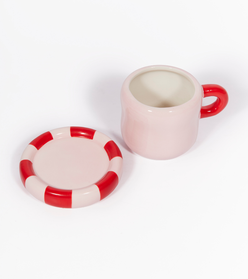 Tasse Love avec soucoupe
