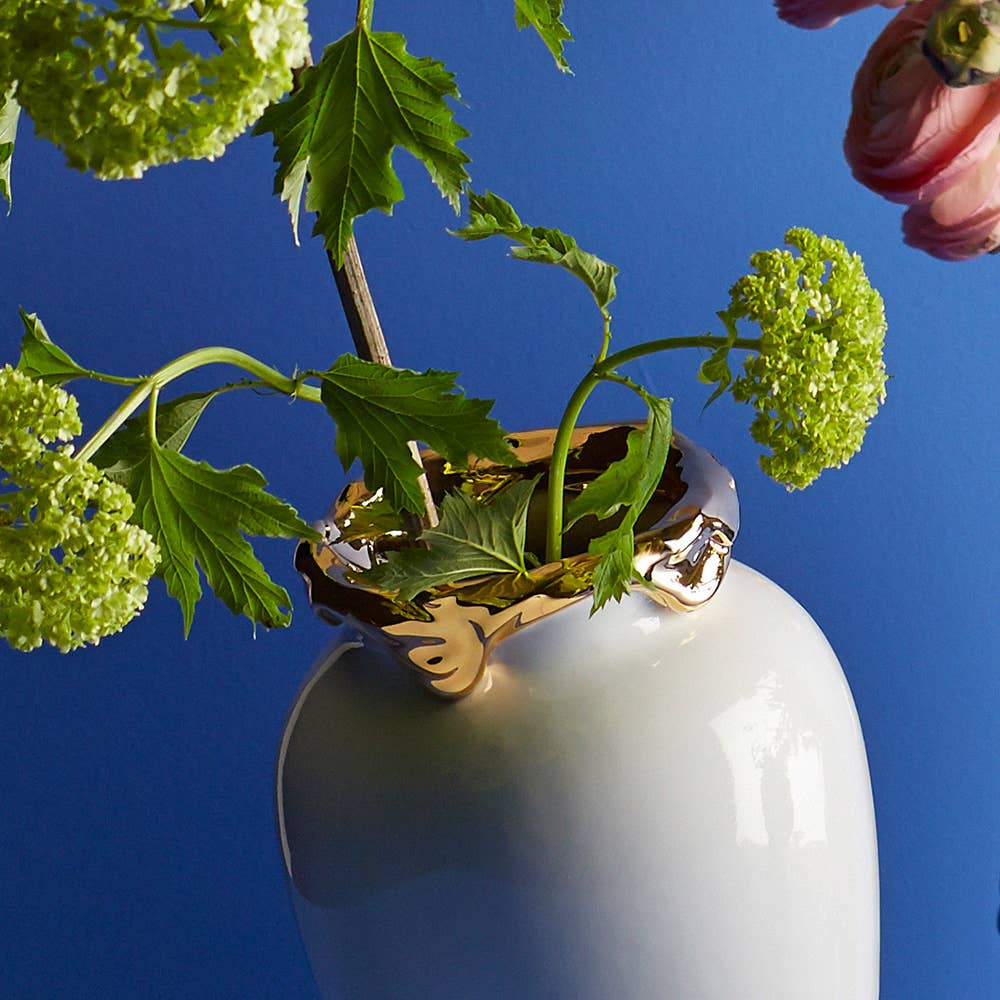 My Superhero Vase White Gold