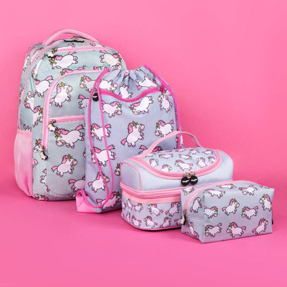 Trousse scolaire ou de maquillage Chubby licorne