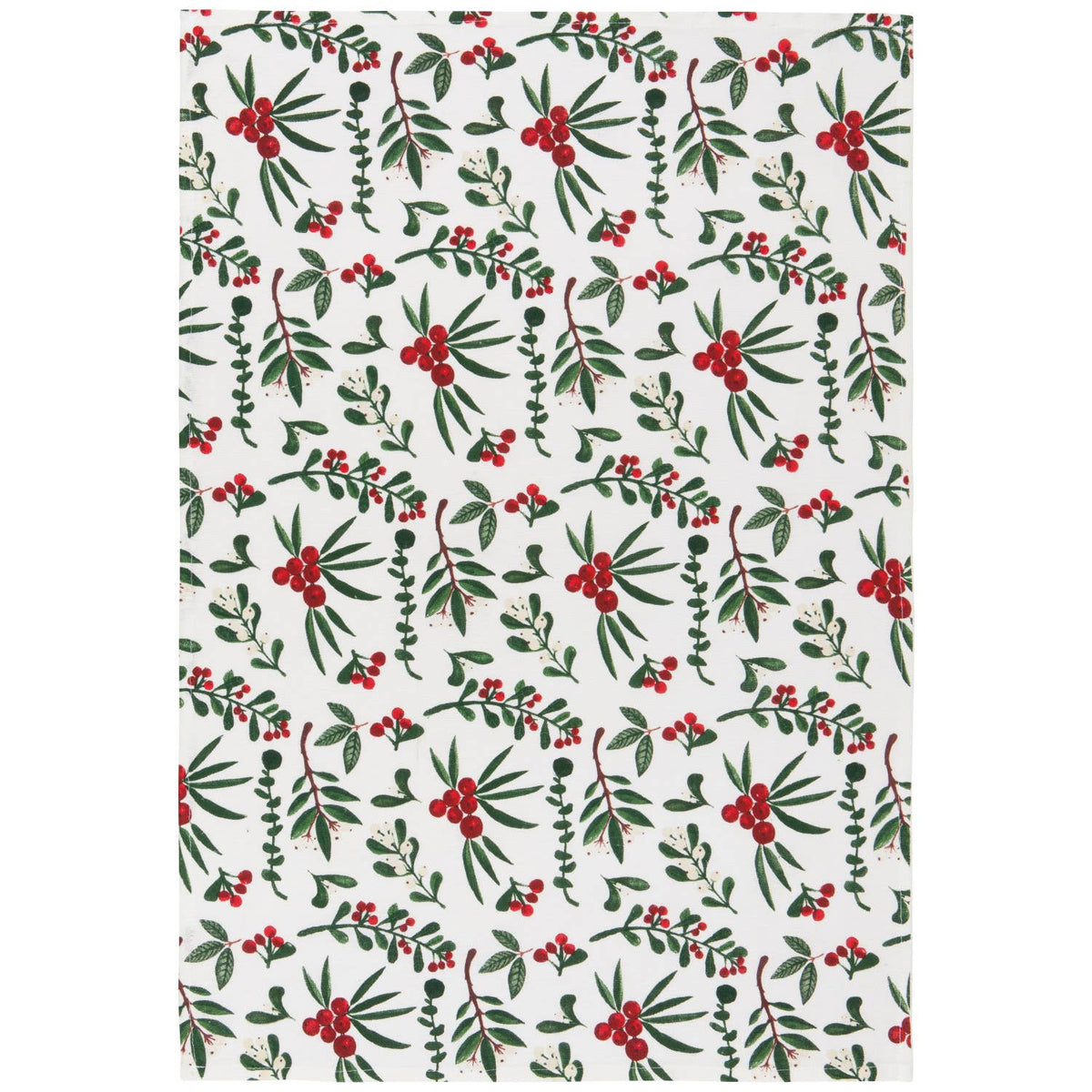 Set di 3 strofinacci natalizi Winterberry Bakers Floursack