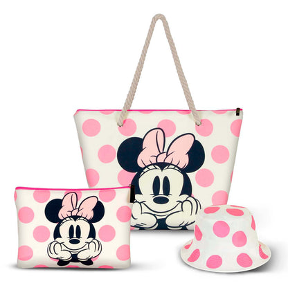 Disney Minnie Mouse Dots-Sun Toiletry Bag, Pink