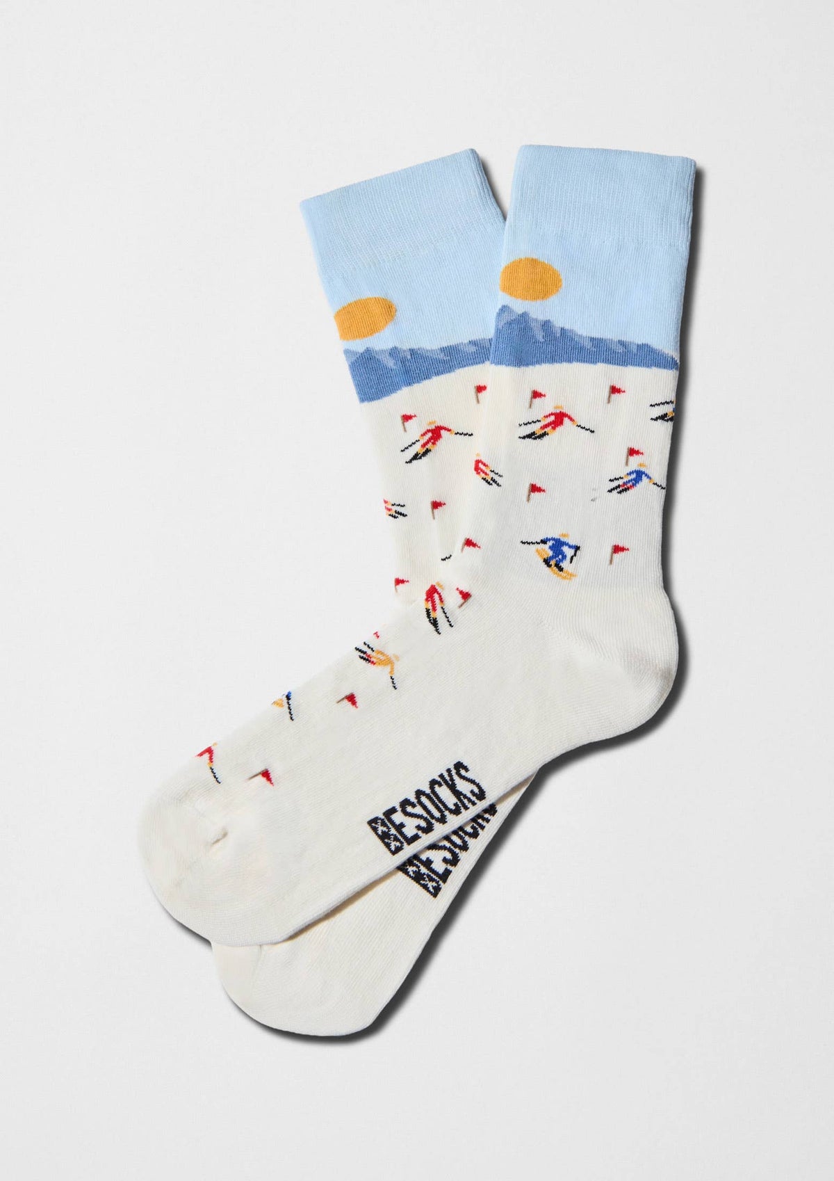 BeSki - Chaussettes 100 % coton biologique