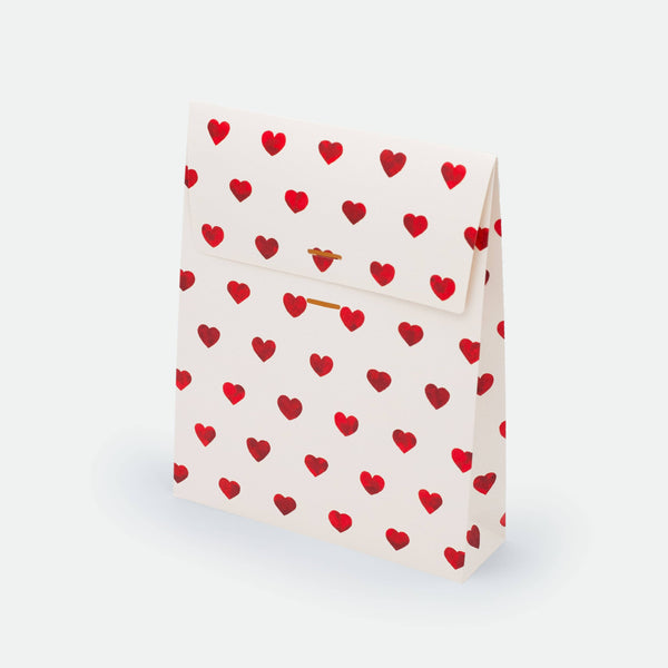 Red Hearts - Gift Bag