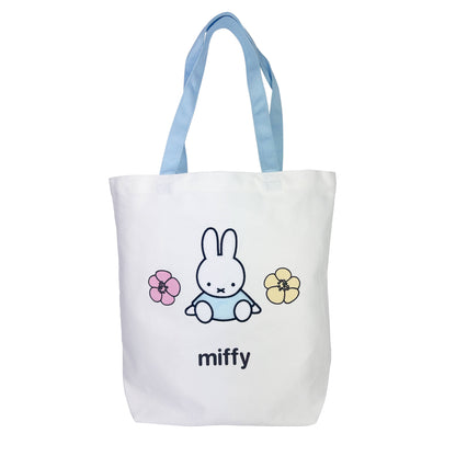 Miffy Rabbit Tote Bag - Flowers