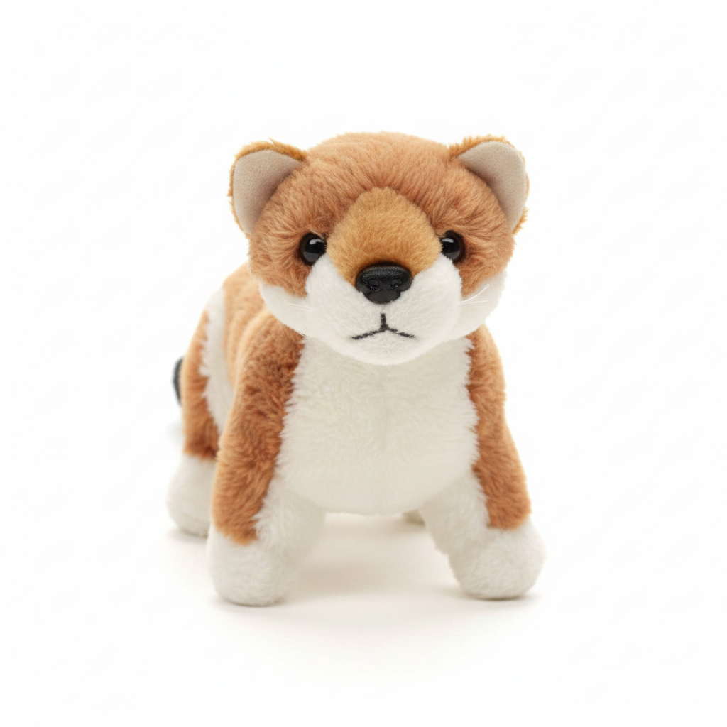 Weasel plush toy
