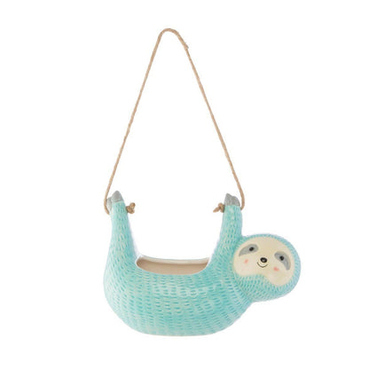 Seymour the Sloth Hanging Planter