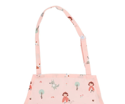 Ensemble tablier et manique Le Petit Chaperon Rouge