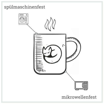 Ceramic mug with lobster