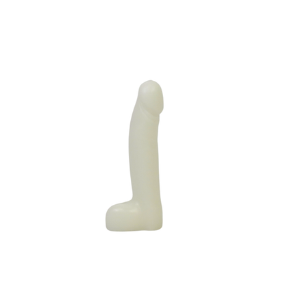 Candle - Wick - Wax - White - 160 grams - 7x5.5x17 cm