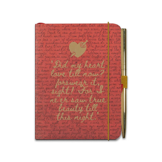 A6 Notebook &amp; Pen - Shakespeare (Romeo &amp; Juliet)