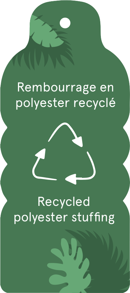 Peluche Ptipotos Maman et Bébé Poulpe - Rose