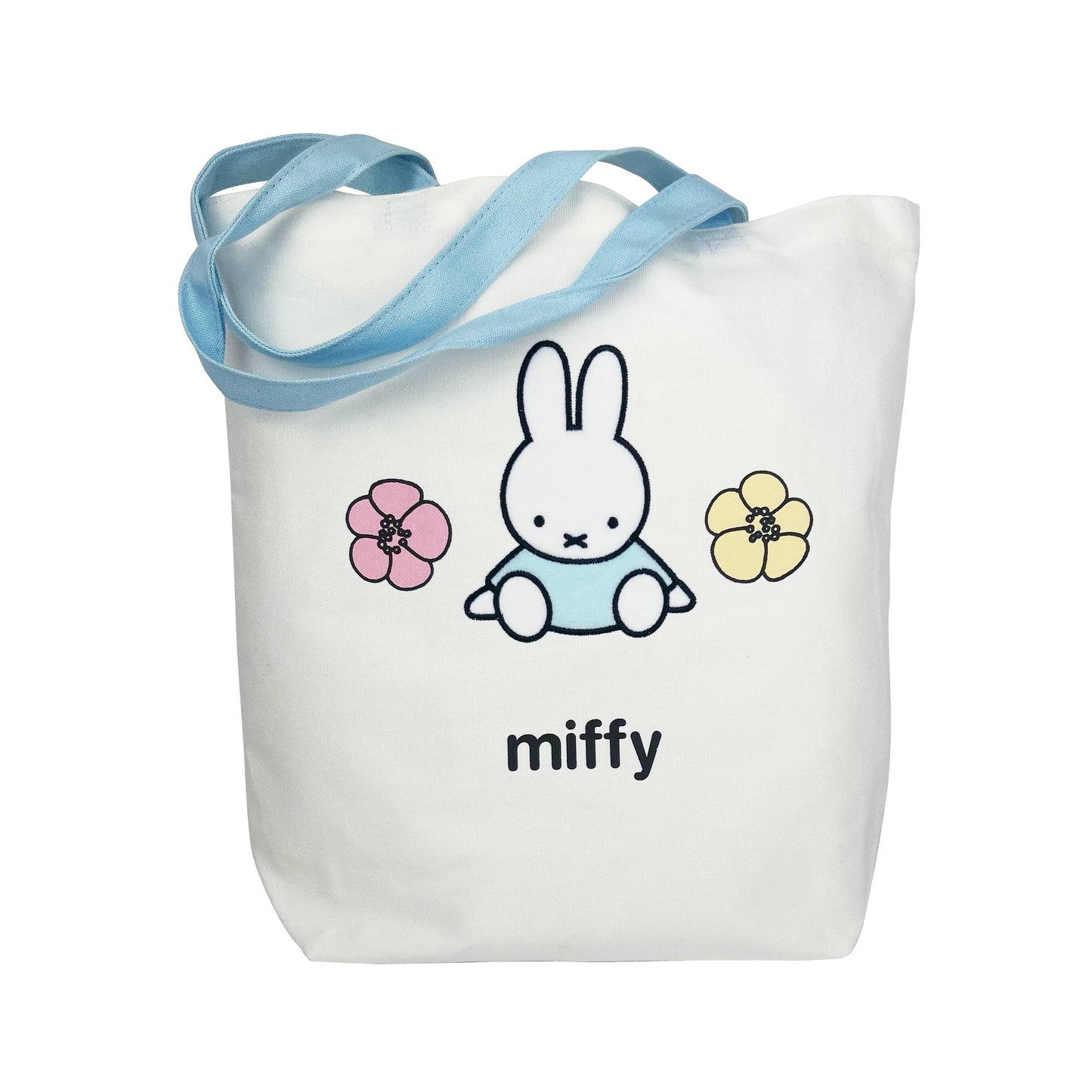 Miffy Rabbit Tote Bag - Flowers