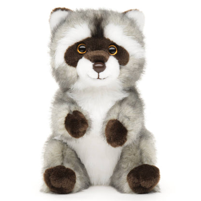 Raccoon, sitting - 21 cm (height) - Plush toy