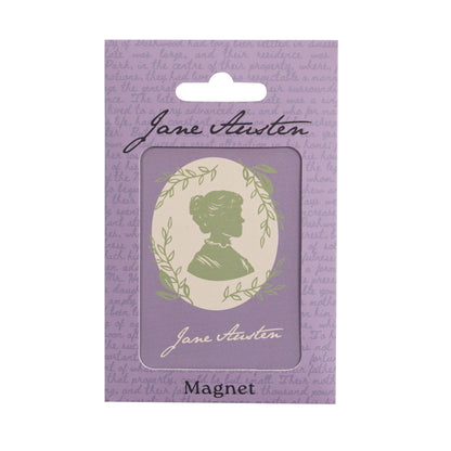 Aimant Jane Austen - Métal Silhouette