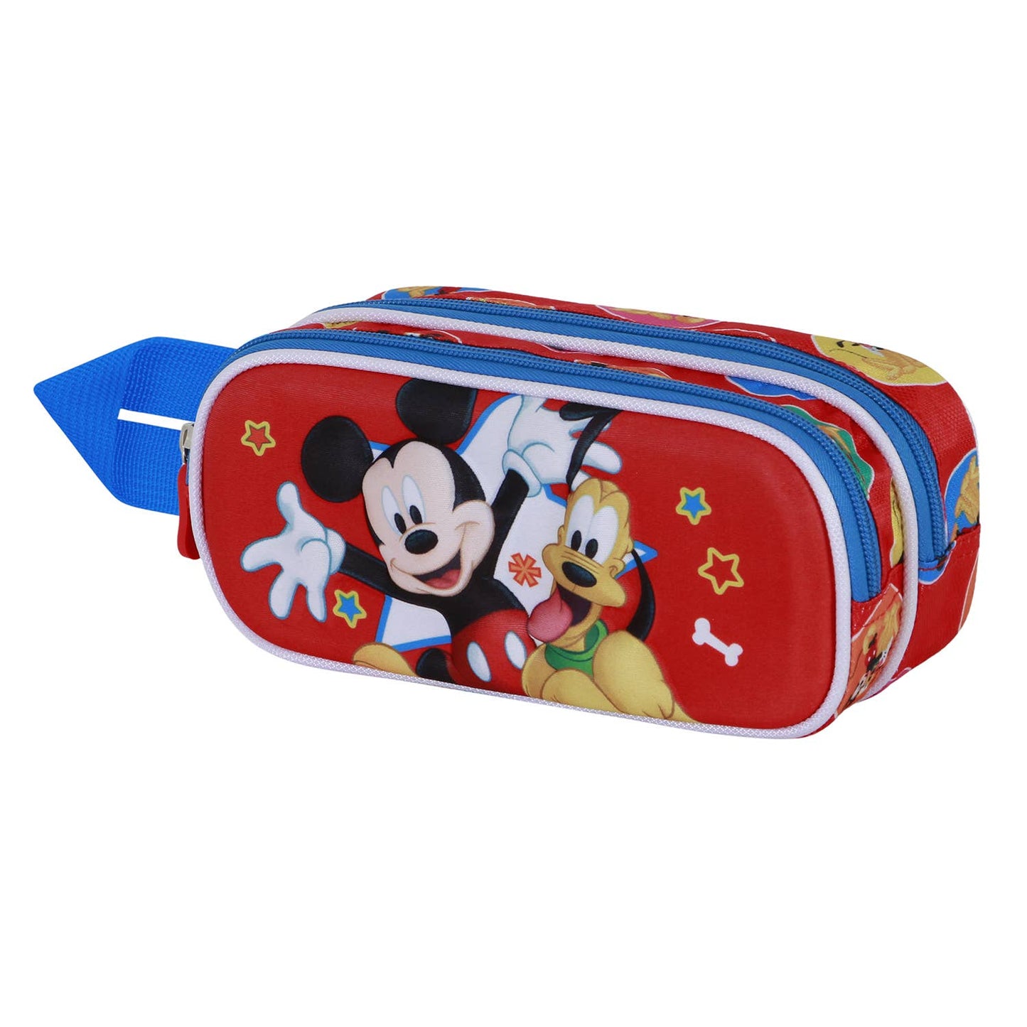 Disney Mickey Mouse Star-Shaped 3D Double-Sided Pencil Case