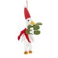 Filz-Weihnachtsanhänger Canard "Christmas Quacker"